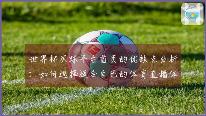 世界杯买球平台首页的优缺点分析：如何选择适合自己的体育直播体验